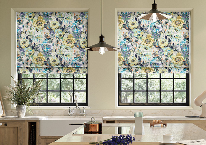 Sally, Lemon - Roman Blind - Image 3